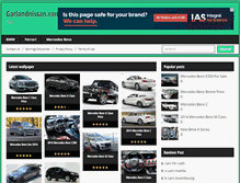 Tablet Screenshot of garlandnissan.com